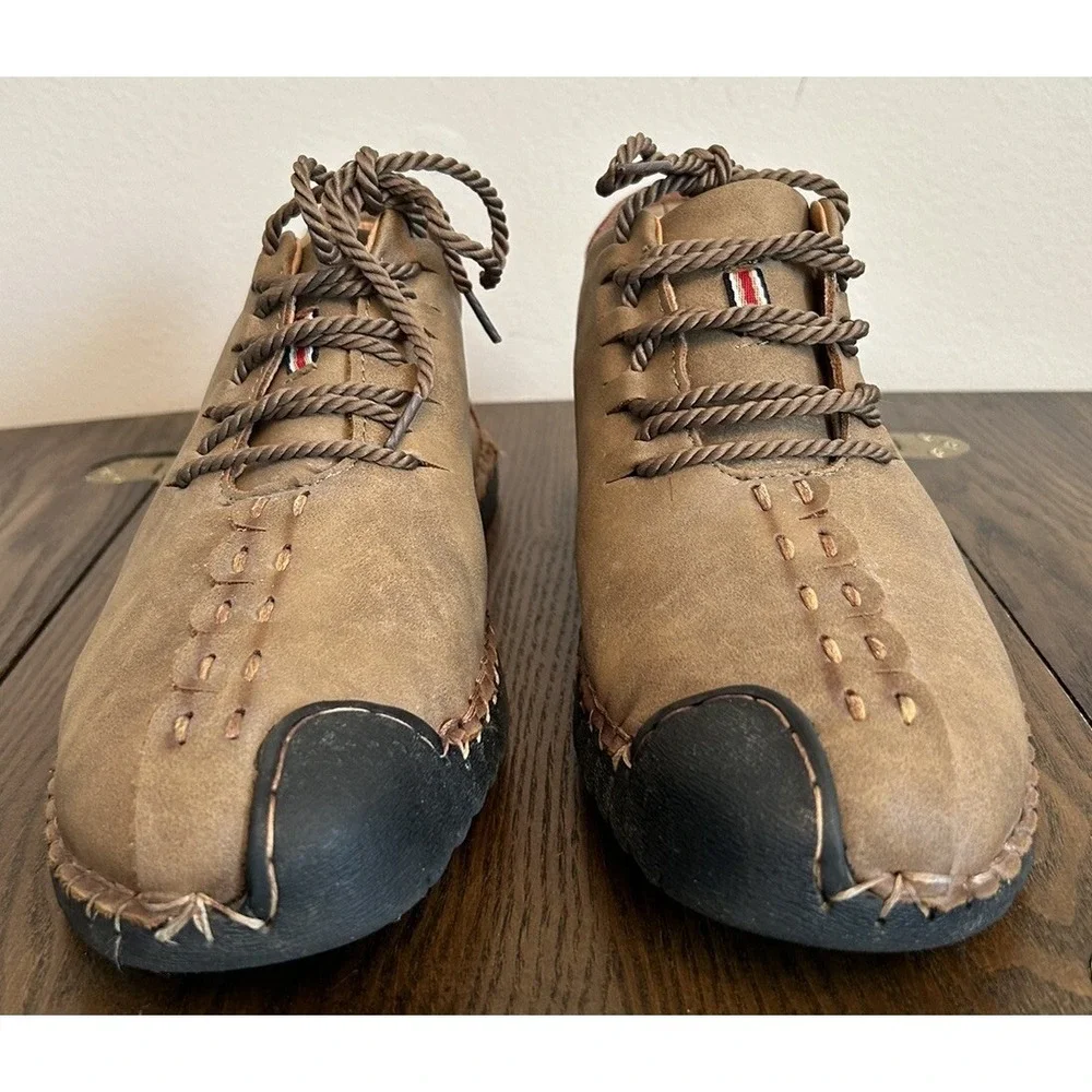 Sport Show Fashion Oxford Leather Shoes Moccasin-gommino Warm Winter Size 13